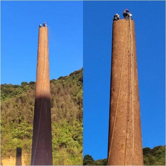 宝鸡烟囱建筑公司专业施工、安全可靠