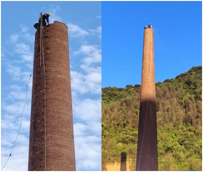 青岛烟囱拆除公司的专业性与服务精神