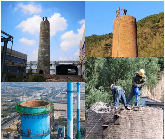 吐鲁番烟囱拆除公司:专业服务,守护蓝天